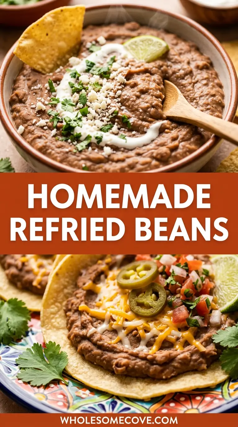 Homemade Refried Beans Recipe