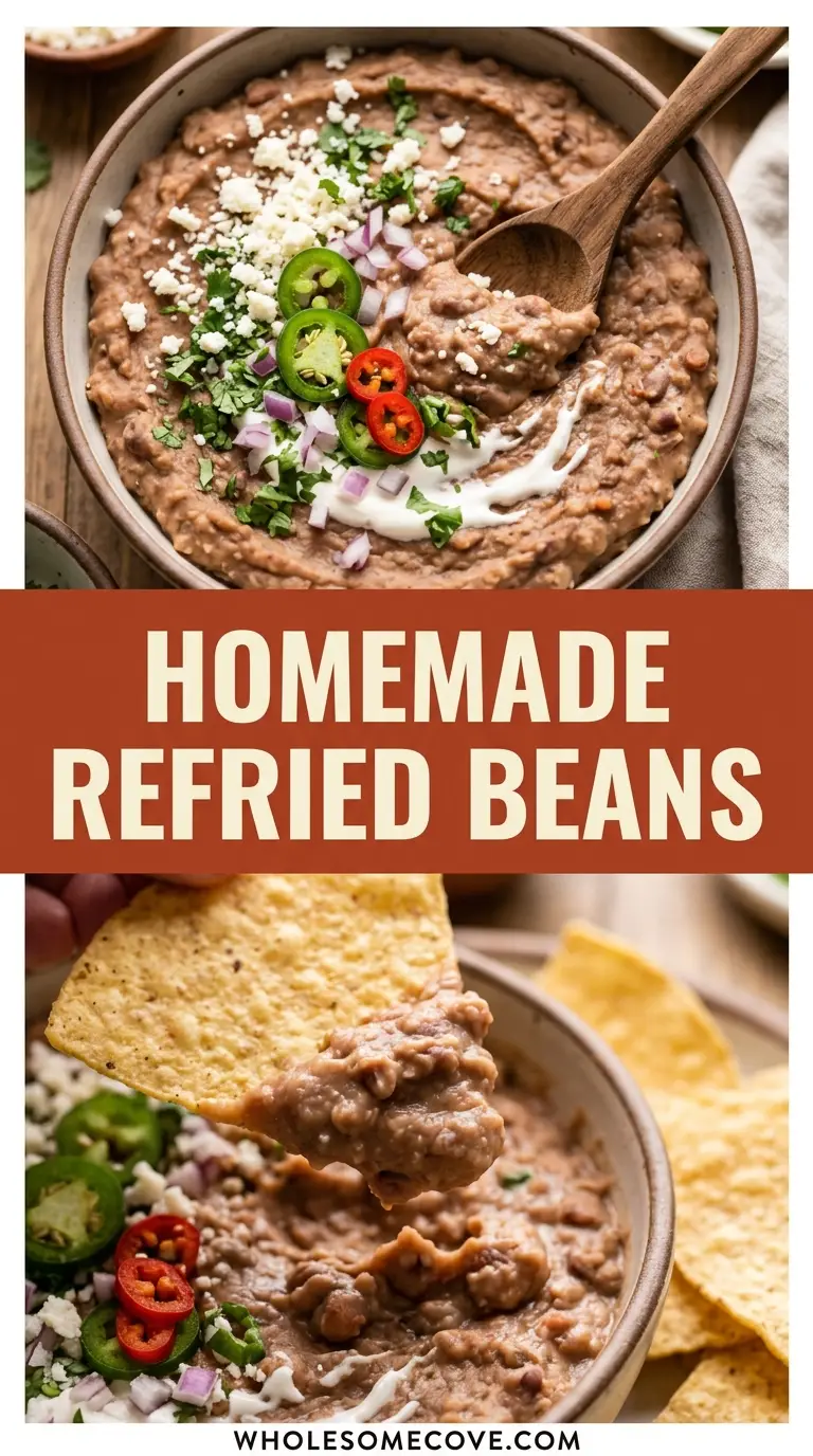 Homemade Refried Beans Recipe