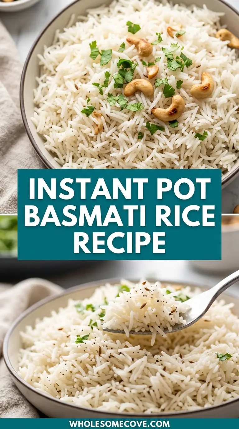 Instant Pot Basmati Rice Recipe