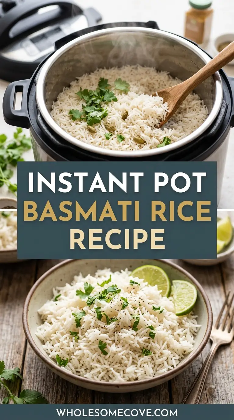 Instant Pot Basmati Rice Recipe