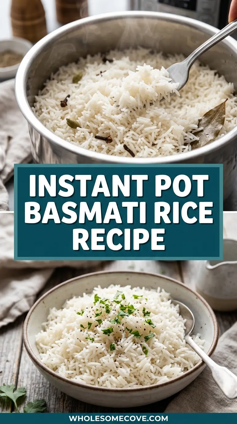 Instant Pot Basmati Rice Recipe