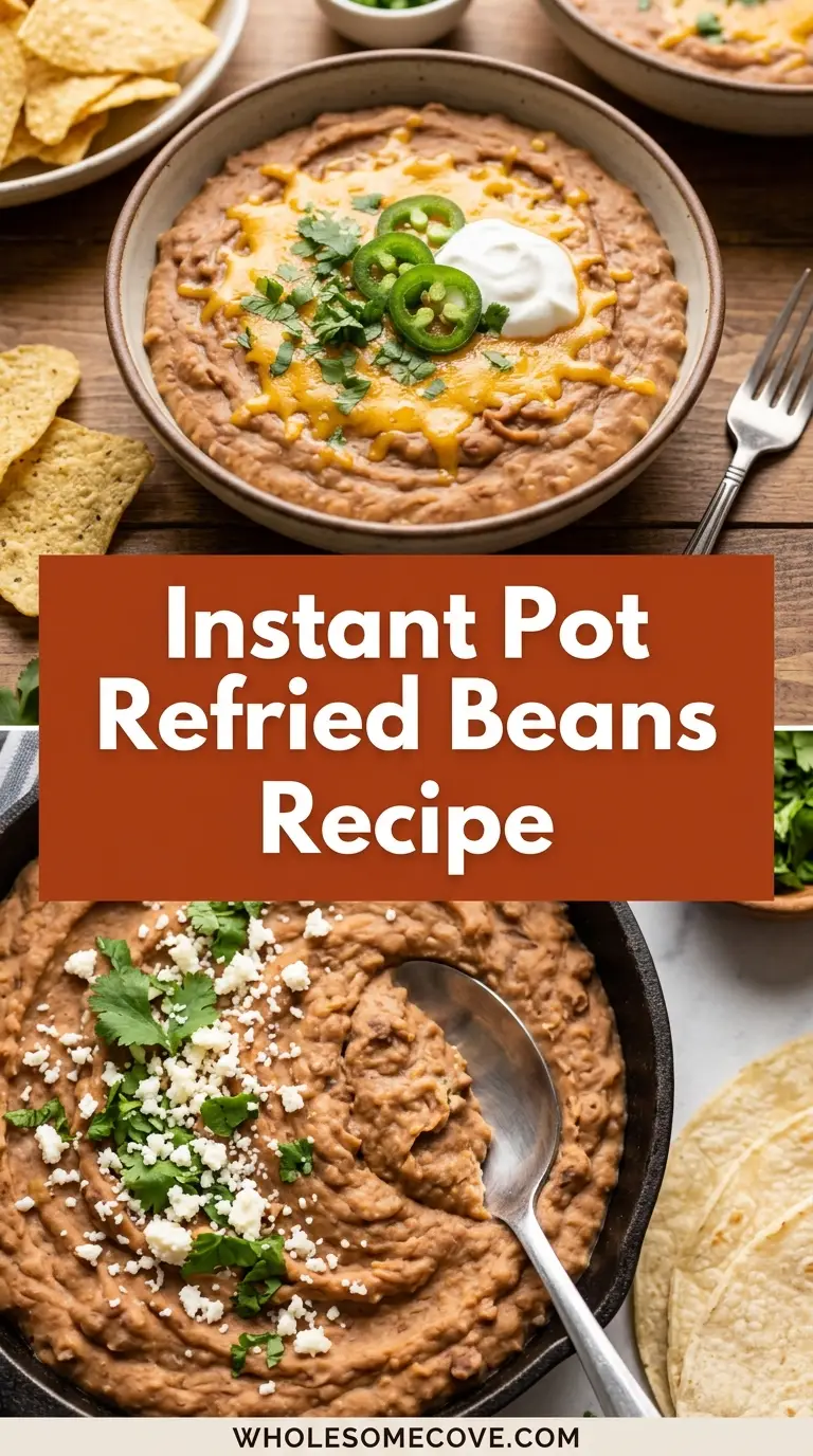 Instant Pot Refried Beans Recipe