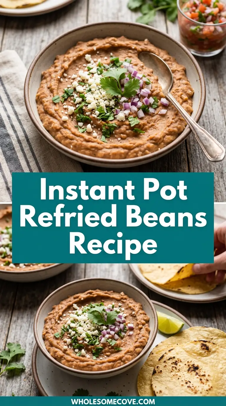 Instant Pot Refried Beans Recipe