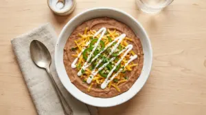 Slow Cooker Refried Beans Recipe