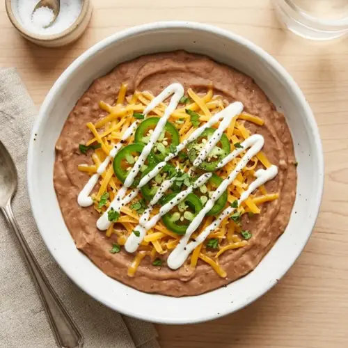 Slow Cooker Refried Beans Recipe