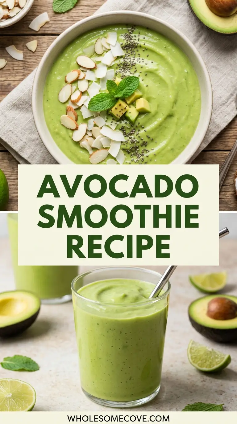 Avocado Smoothie Recipe