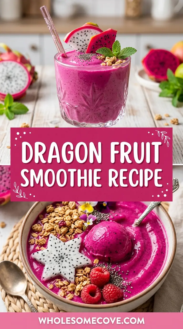 Dragon Fruit Smoothie Recipe