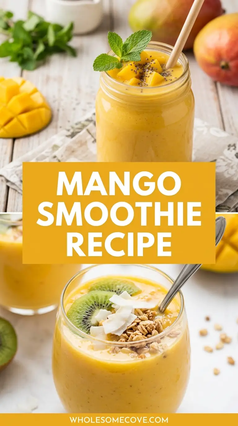 Mango Smoothie Recipe