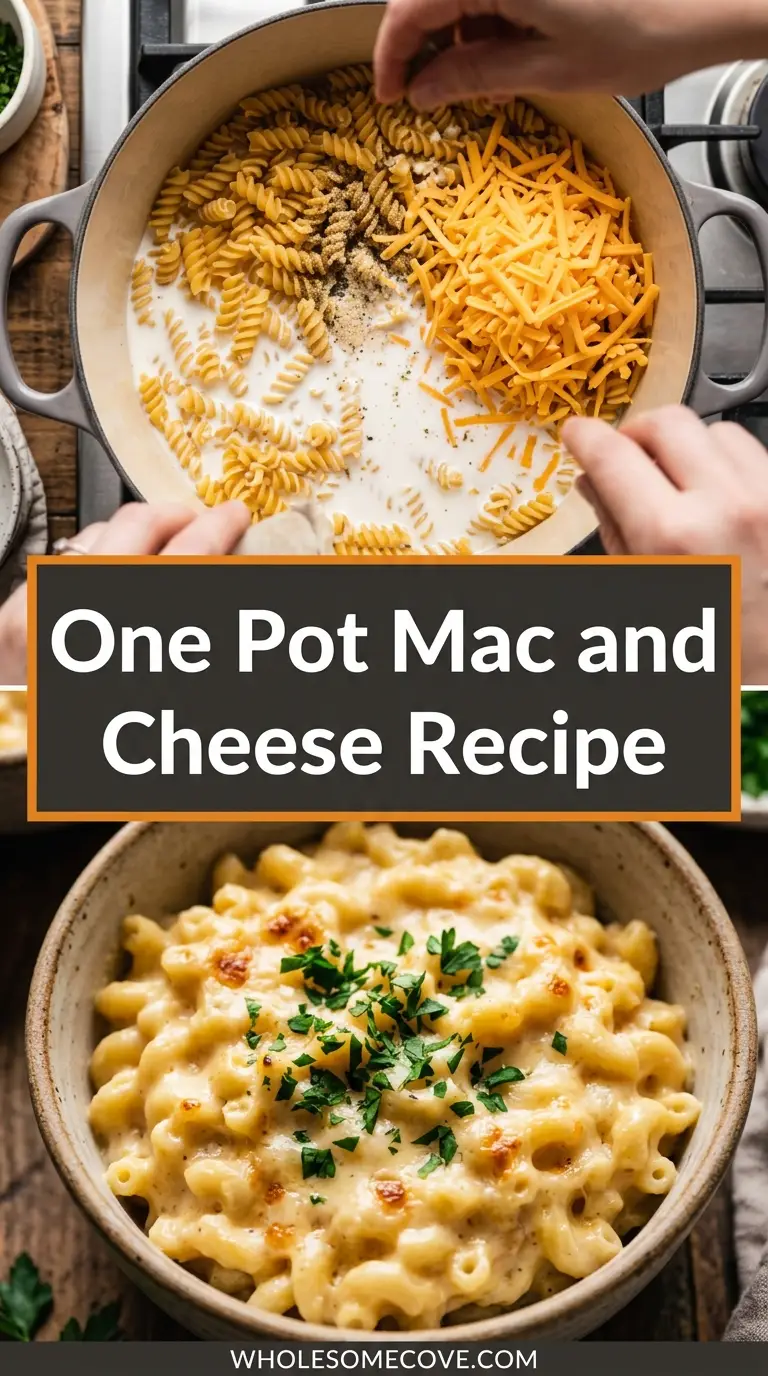 One Pot Mac and Cheese Recipe