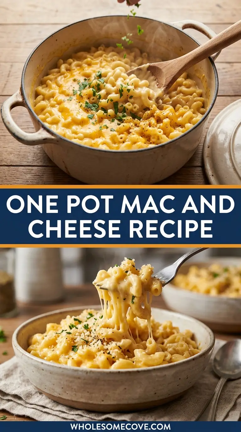 One Pot Mac and Cheese Recipe