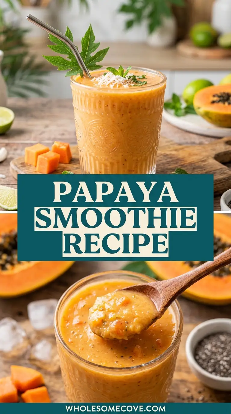 Papaya Smoothie Recipe