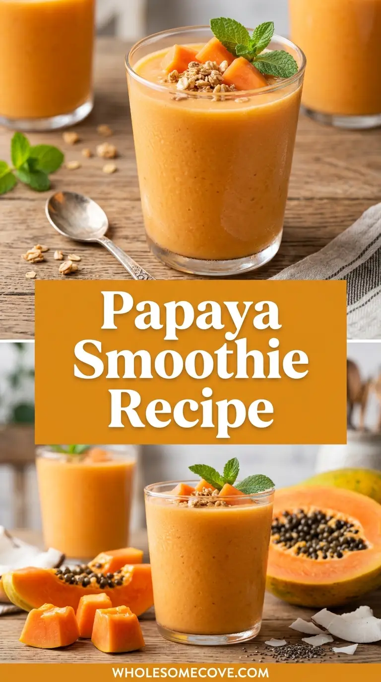 Papaya Smoothie Recipe