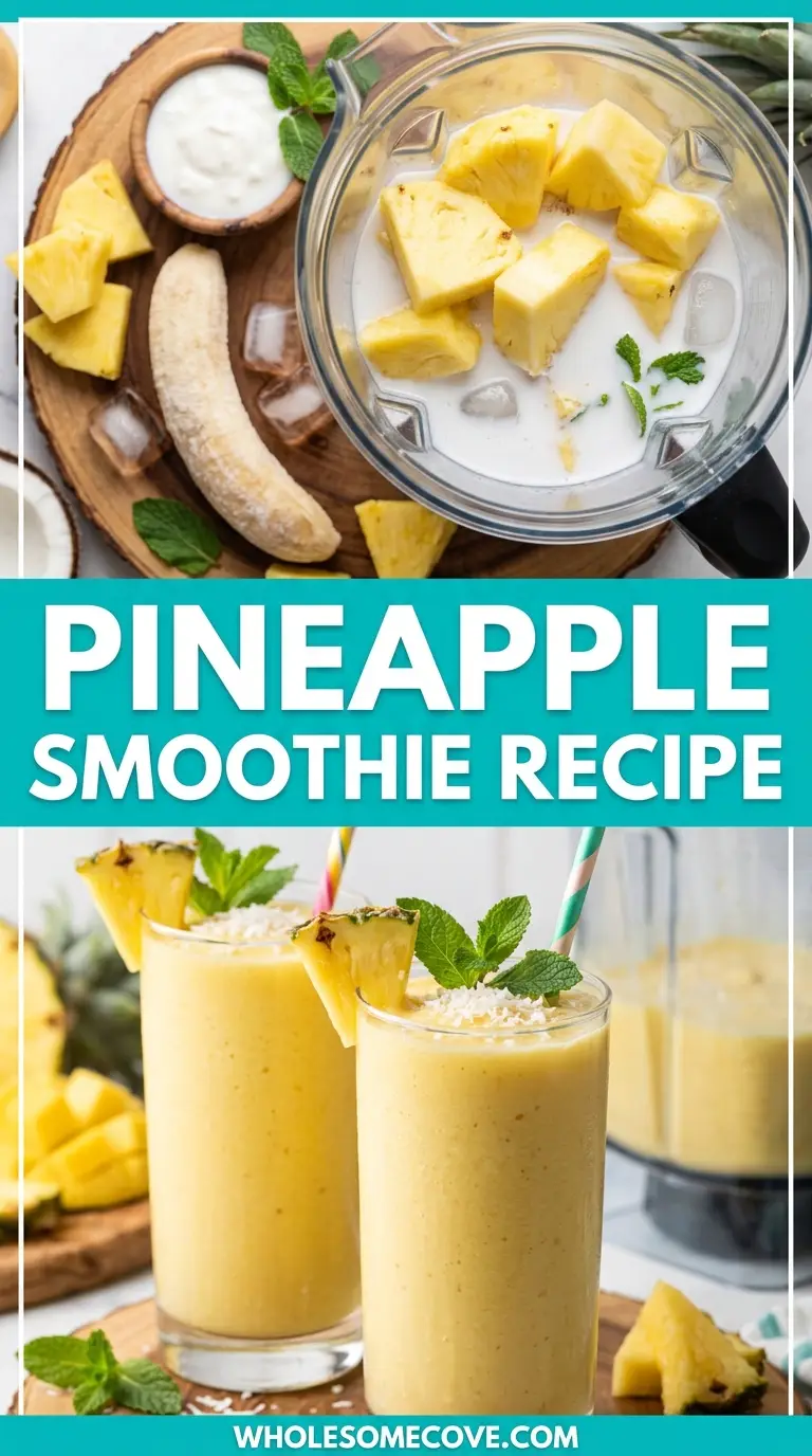 Pineapple Smoothie Recipe