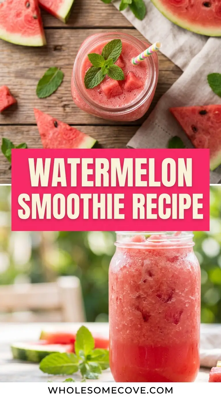 Watermelon Smoothie Recipe