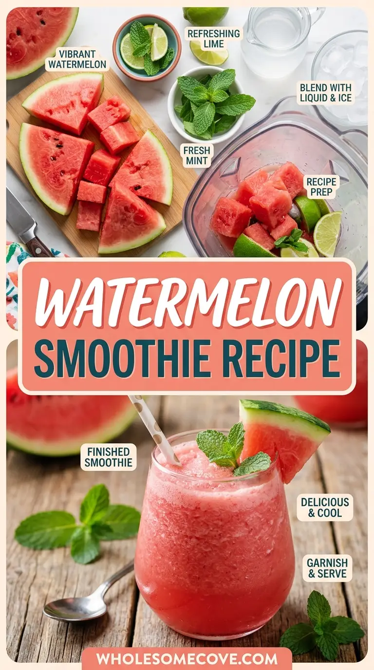 Watermelon Smoothie Recipe