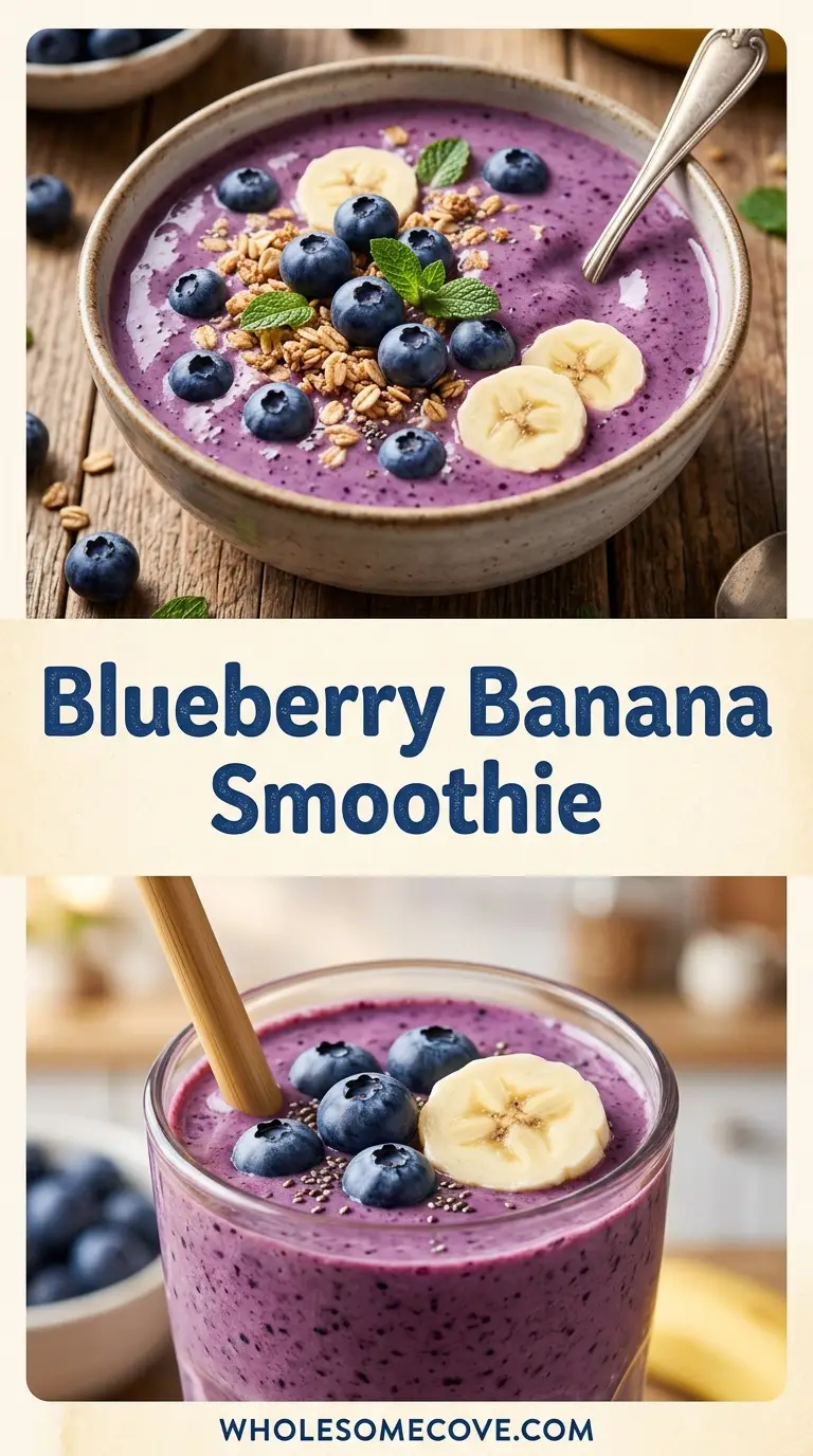 Blueberry Banana Smoothie Recipe