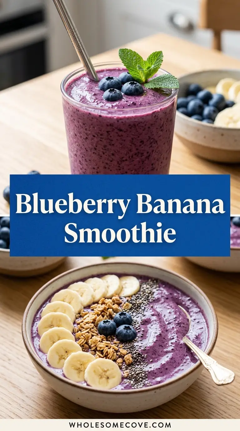 Blueberry Banana Smoothie Recipe
