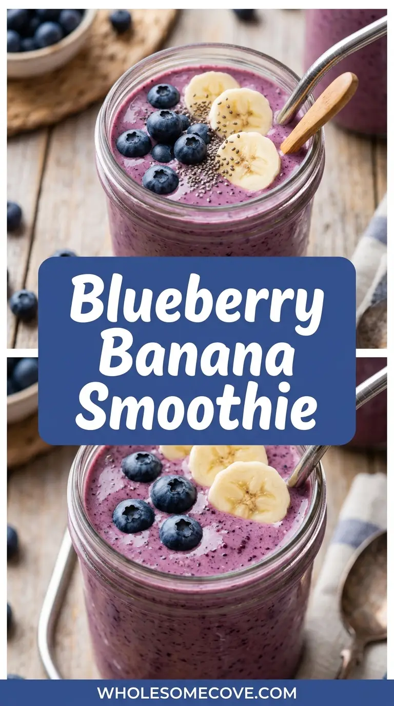 Blueberry Banana Smoothie Recipe