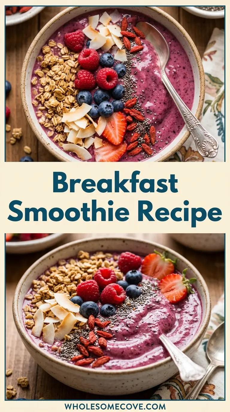 Breakfast Smoothie Recipe