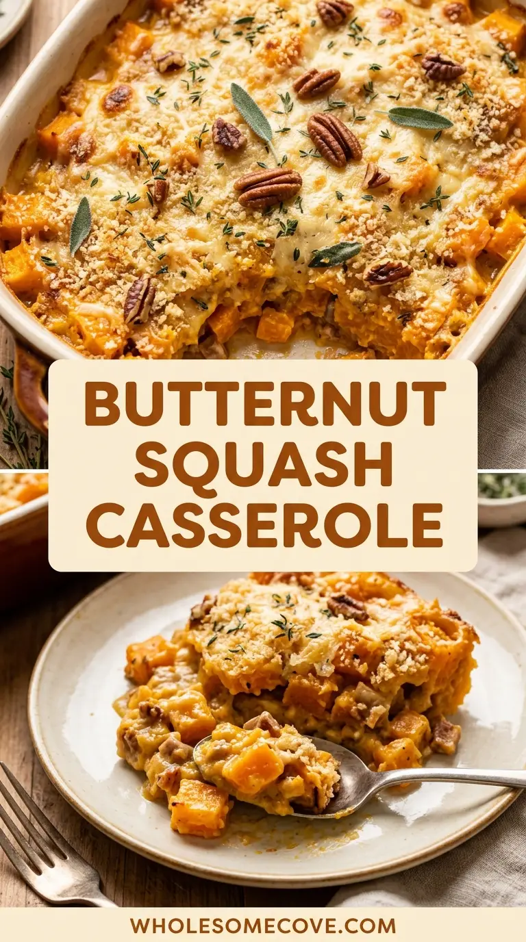 Butternut Squash Casserole Recipe
