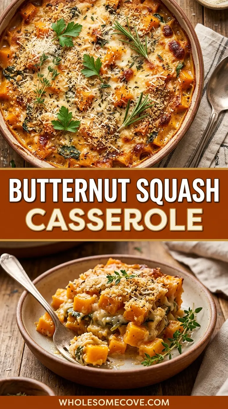 Butternut Squash Casserole Recipe