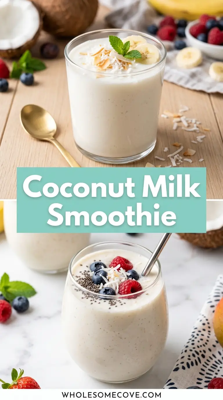 Coconut Milk Smoothie Recipe