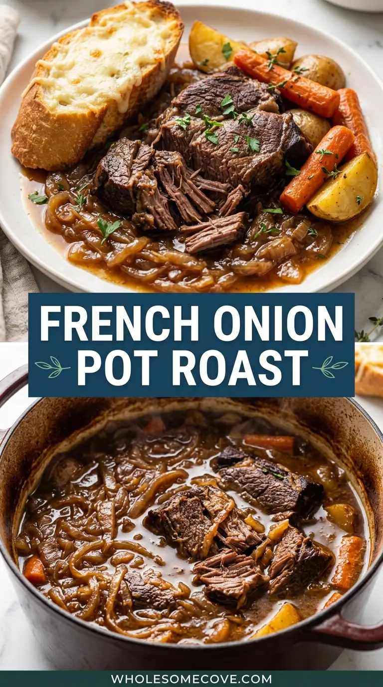 French Onion Pot Roast Recipe