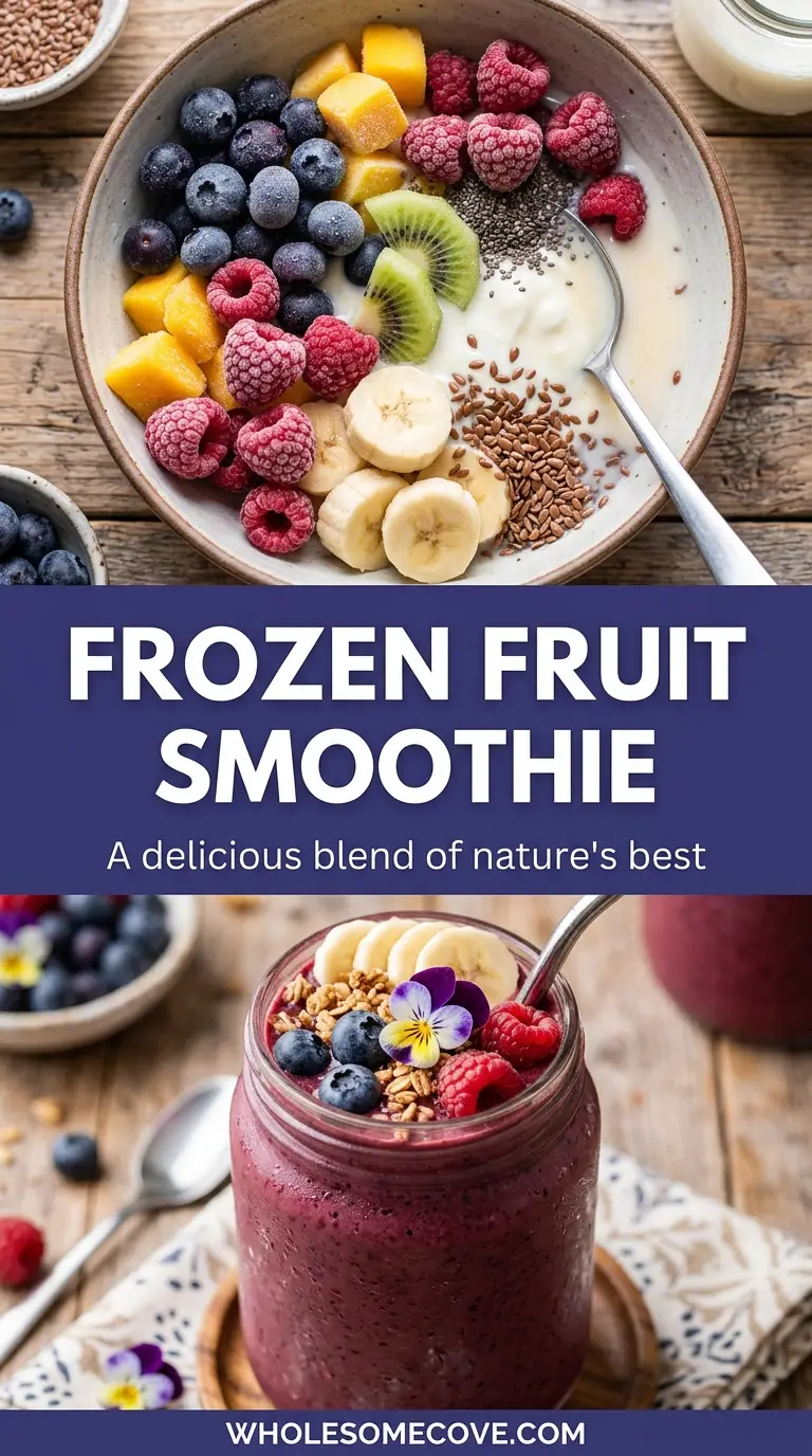 Frozen Fruit Smoothie Recipe