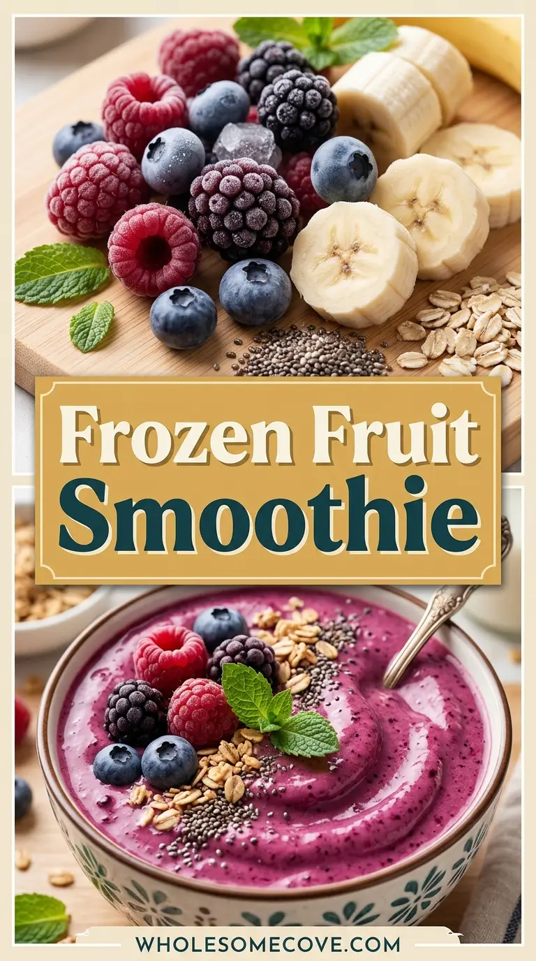 Frozen Fruit Smoothie Recipe