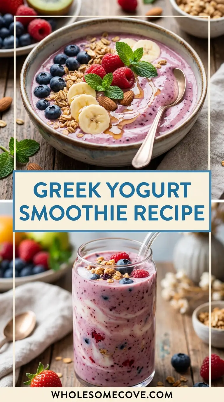 Greek Yogurt Smoothie Recipe