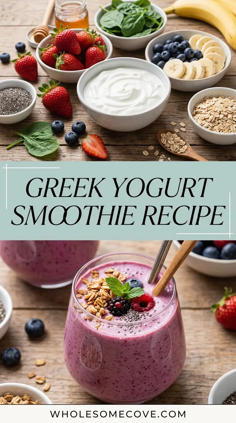 Greek Yogurt Smoothie Recipe