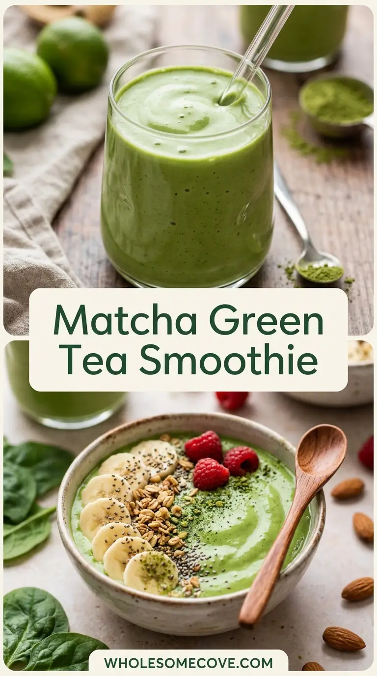 Matcha Green Tea Smoothie Recipe