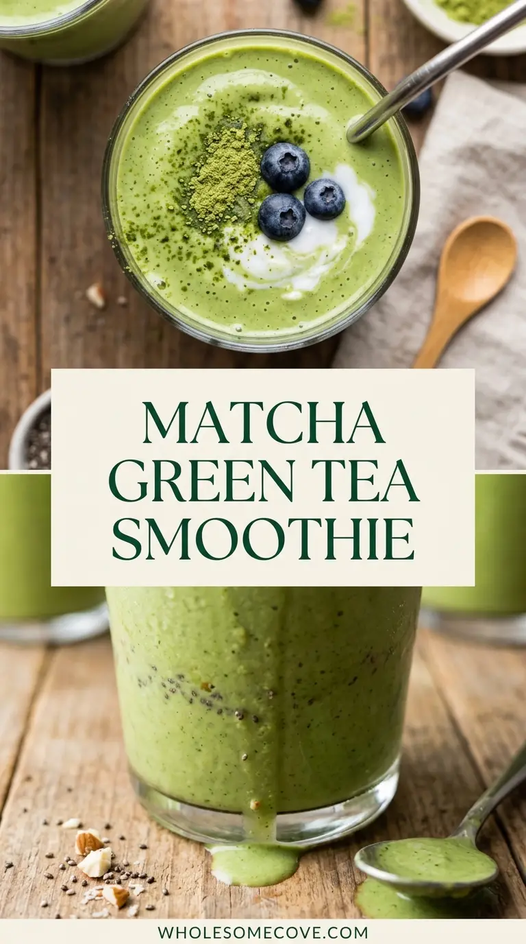 Matcha Green Tea Smoothie Recipe