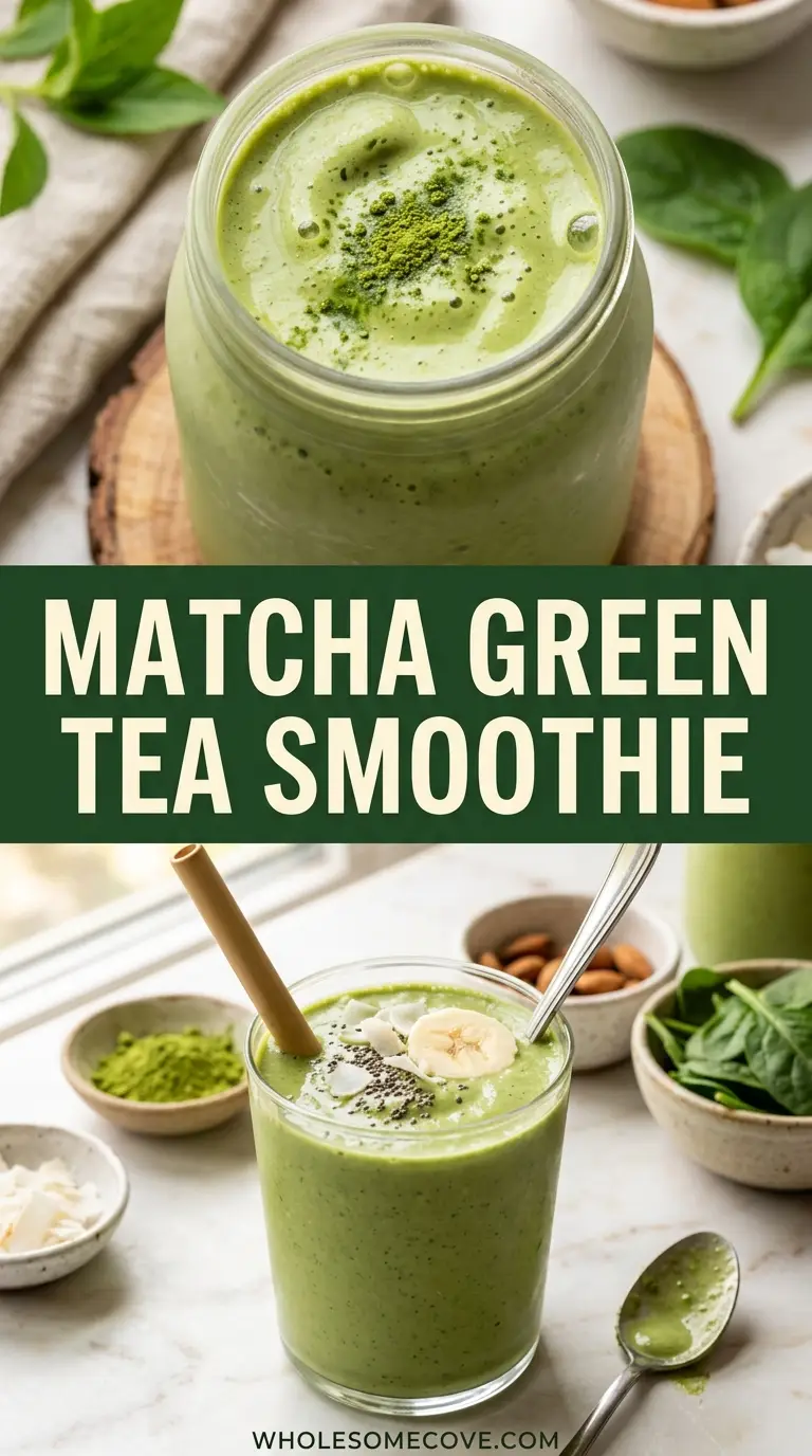 Matcha Green Tea Smoothie Recipe