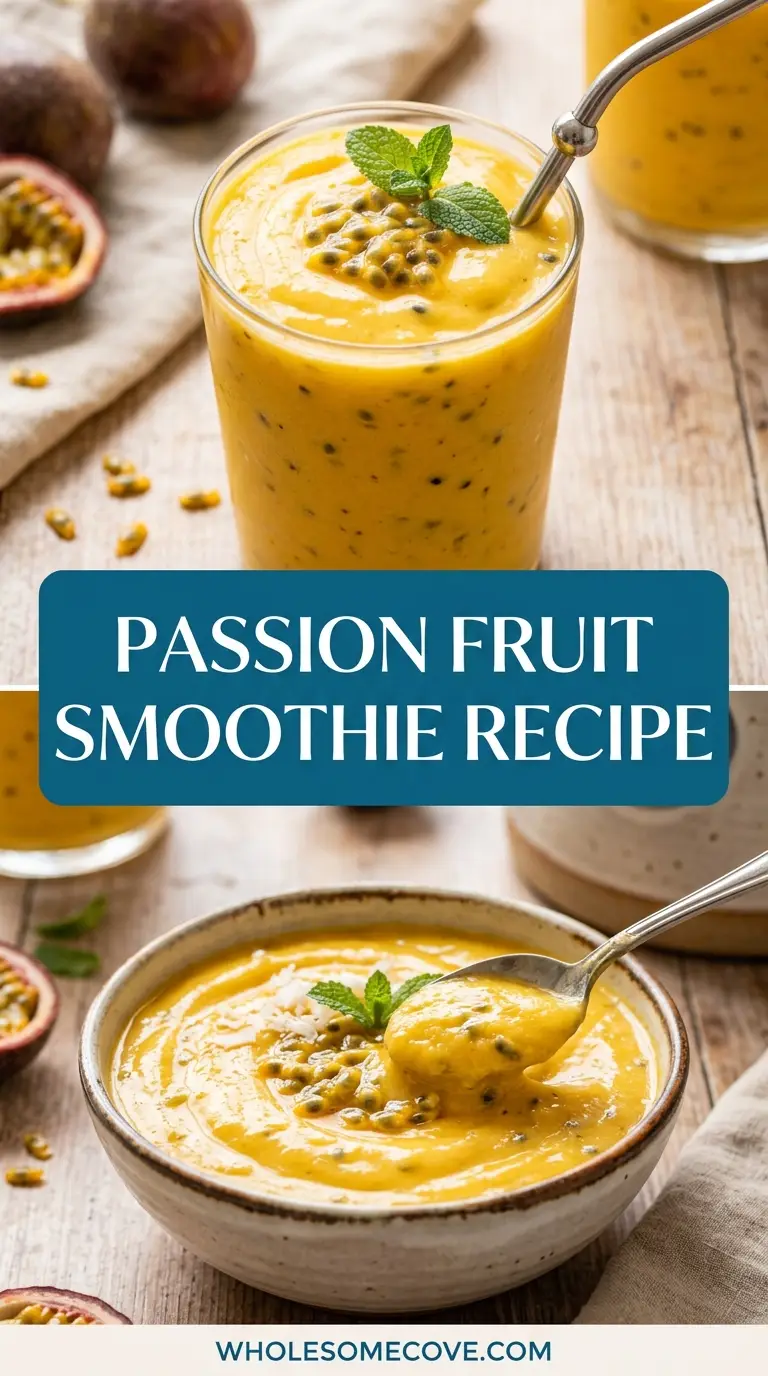 Passion Fruit Smoothie Recipe