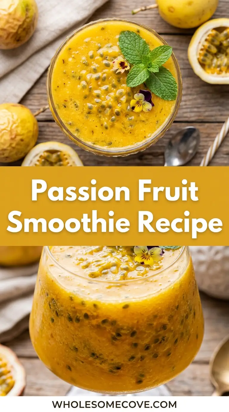 Passion Fruit Smoothie Recipe