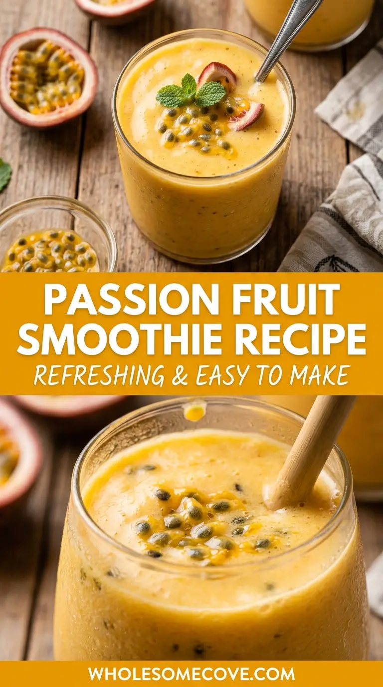 Passion Fruit Smoothie Recipe