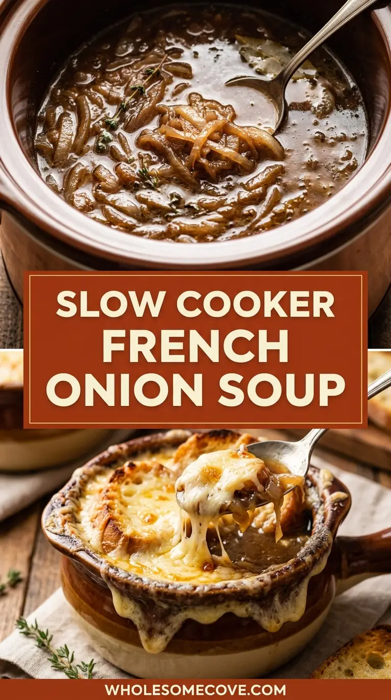 Slow Cooker French Onion Soup Recipe
