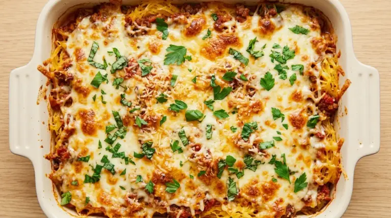 Spaghetti Squash Casserole Recipe