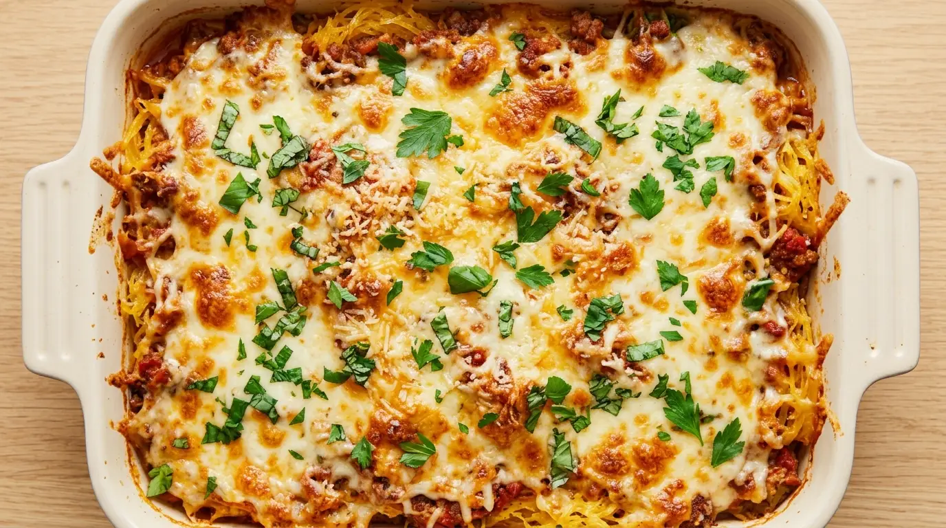 Spaghetti Squash Casserole Recipe