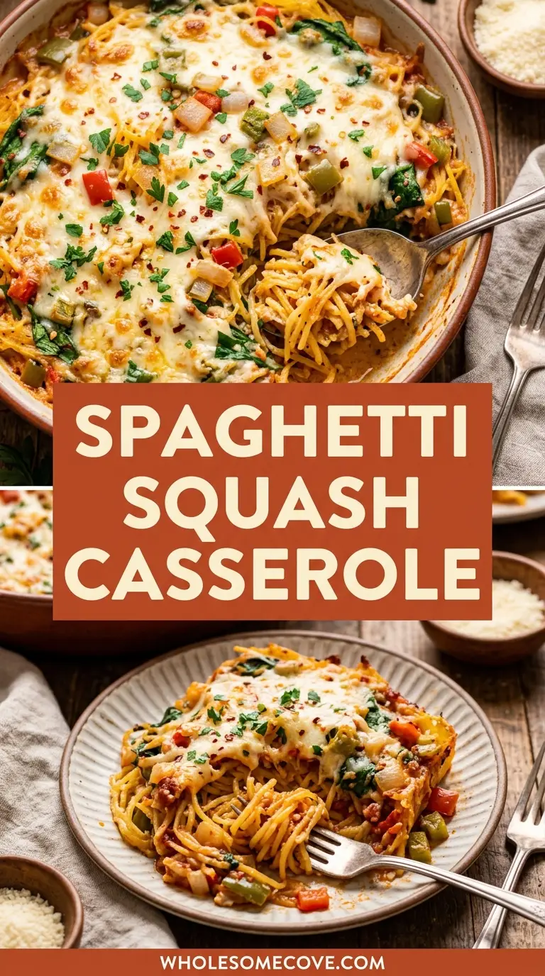 Spaghetti Squash Casserole Recipe