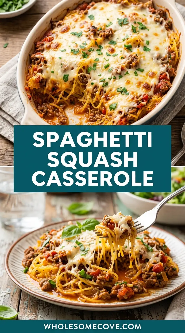 Spaghetti Squash Casserole Recipe