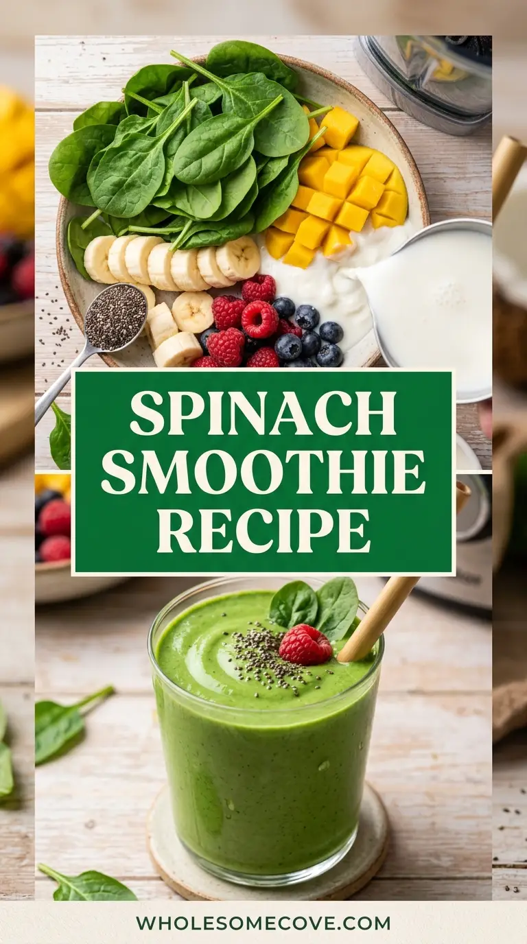 Spinach Smoothie Recipe