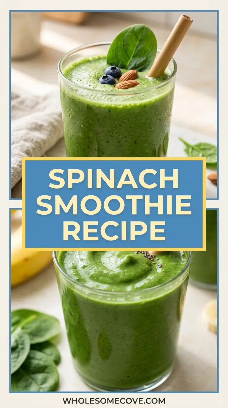 Spinach Smoothie Recipe