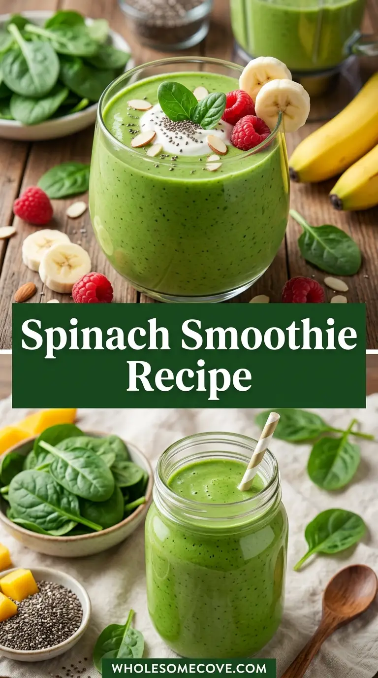 Spinach Smoothie Recipe