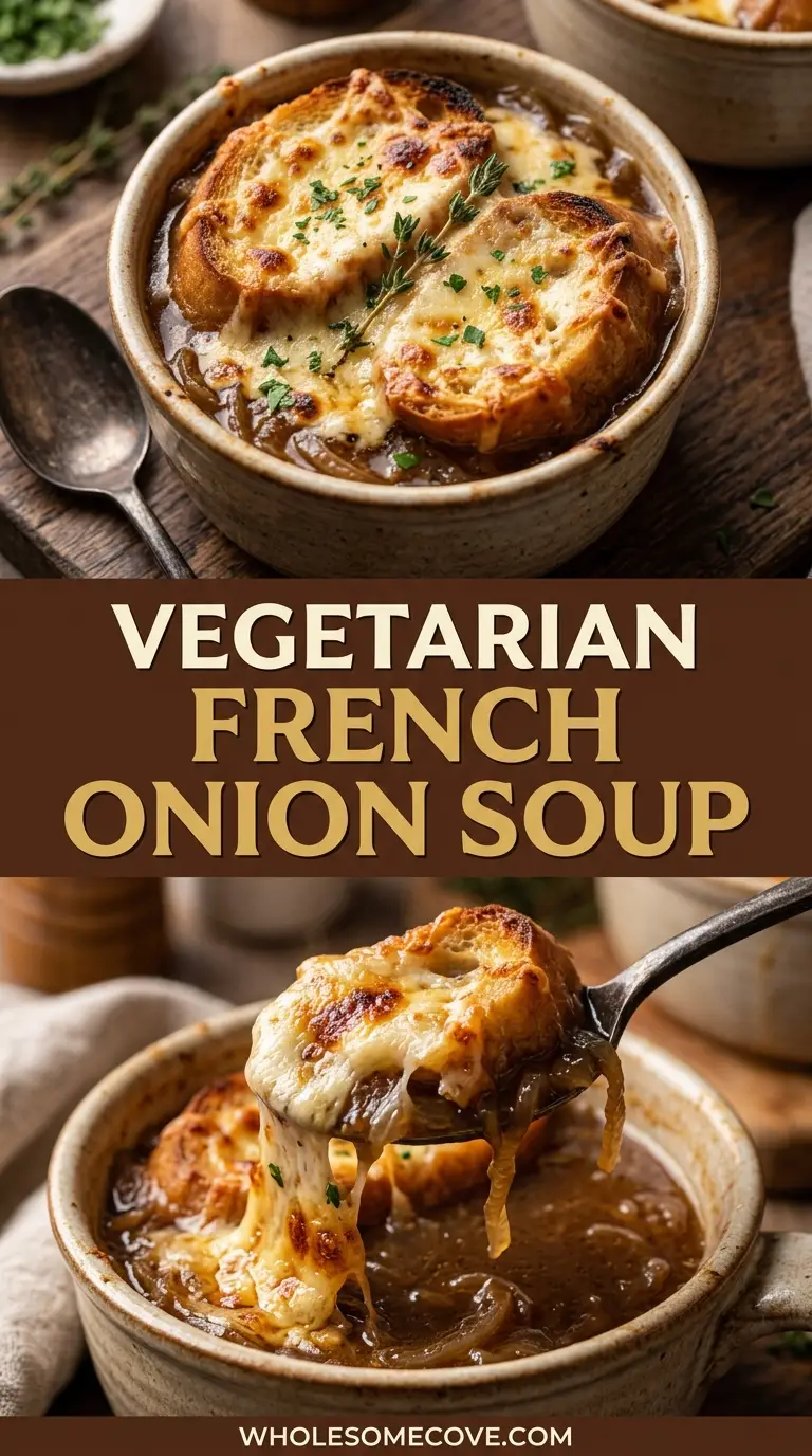 Vegetarian French Onion Soup Recipe