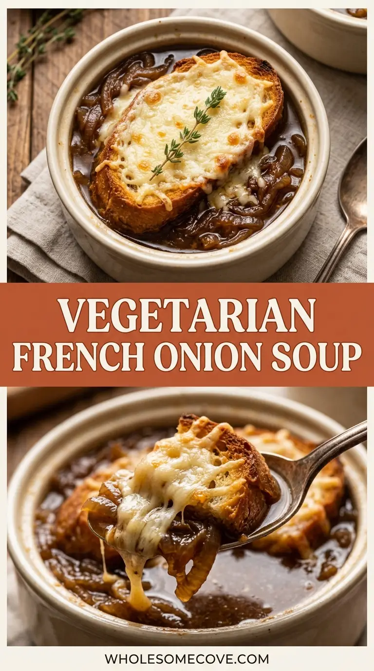 Vegetarian French Onion Soup Recipe