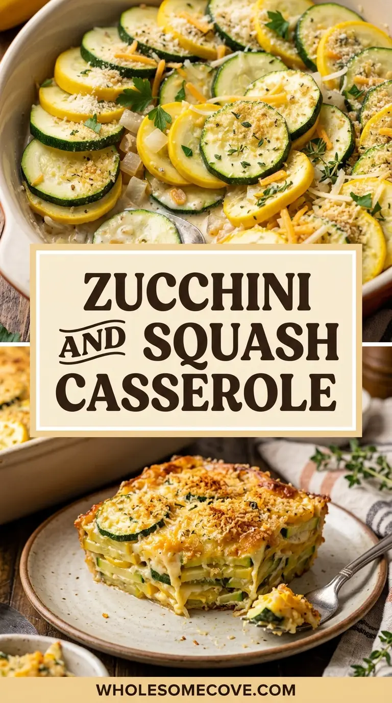 Zucchini and Squash Casserole Recipe
