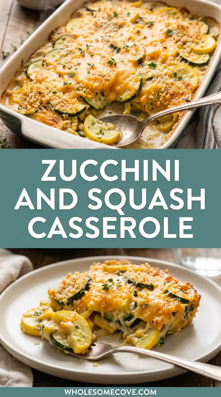 Zucchini and Squash Casserole Recipe