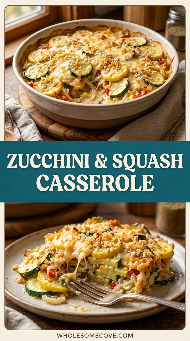 Zucchini and Squash Casserole Recipe